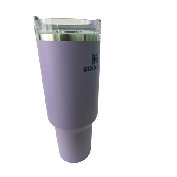 Stanley 40oz Quencher Tumbler Lavender Ice Purple Handle Straw Lid Travel Cup - Picture 10 of 14
